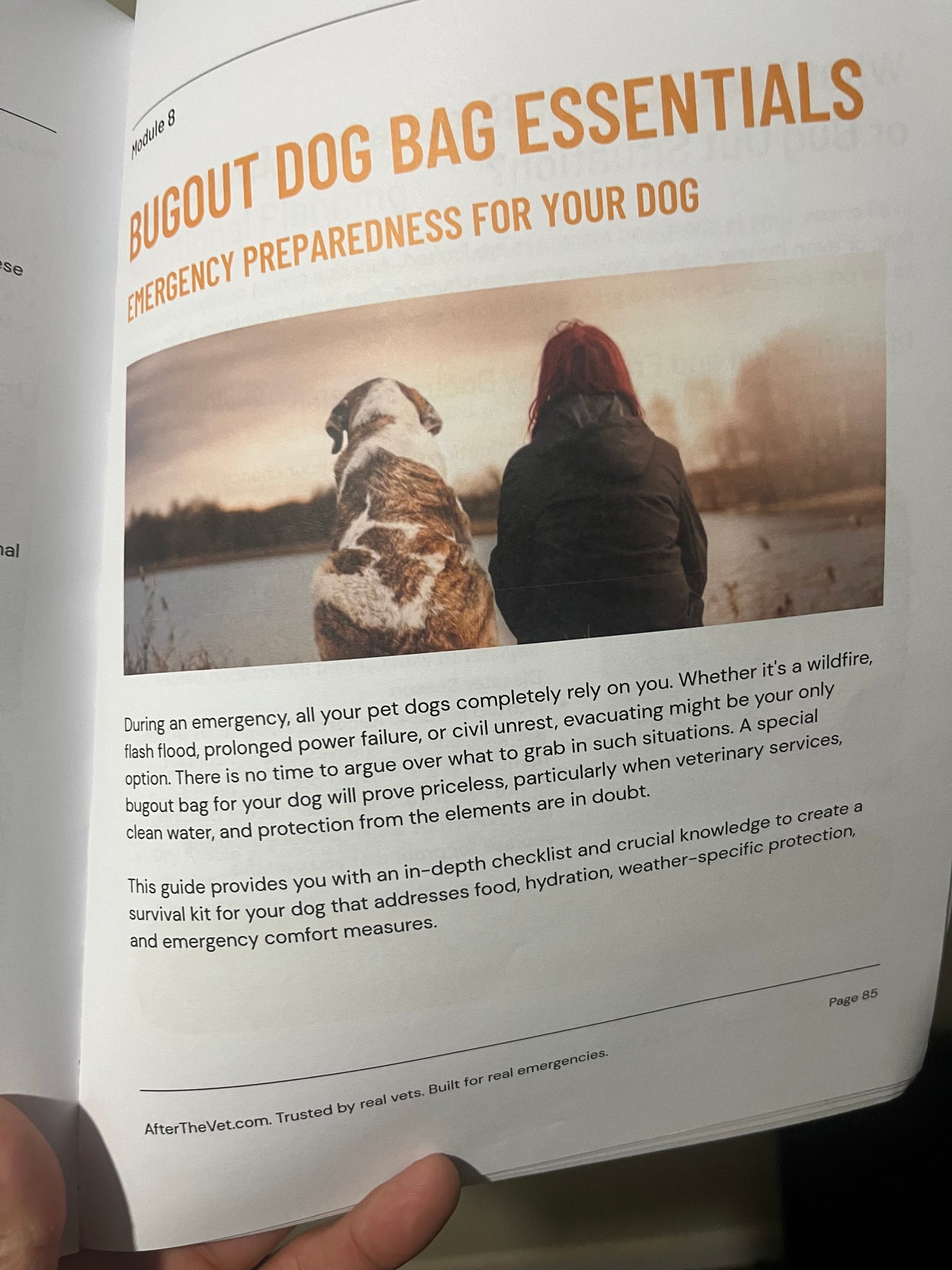 Survival Dog Core Book Vet Certified